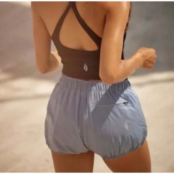 Free People Movement Sunshine Running Shorts Cosmic Sea M - Picture 3 of 7